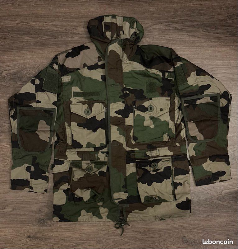 Veste Guerilla Opex Vetement Doublure Kaki Veste Militaire