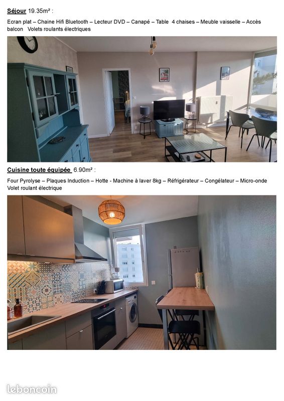 Appartement 2 pièces 45 m² · à Bourges · 45 m² · 665 €/mois