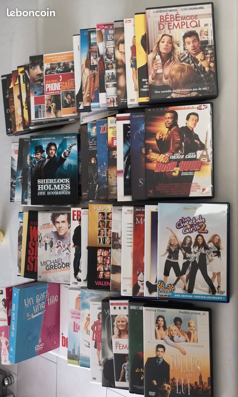 DVDS vendus à l'unité (image 1)