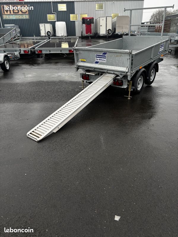 Votre magasin MBC REMORQUES vous propose une Remorque Ifor Williams TT2515 Type Benne PTAC 2700KG CU 1970KG Doubles Essieux à lames de ressorts (image 4)