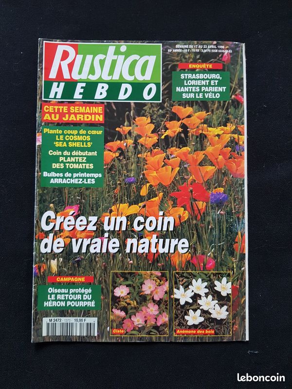 Lot de 12 magazines Rustica Hebdo de 1995 à 1996 (image 6)