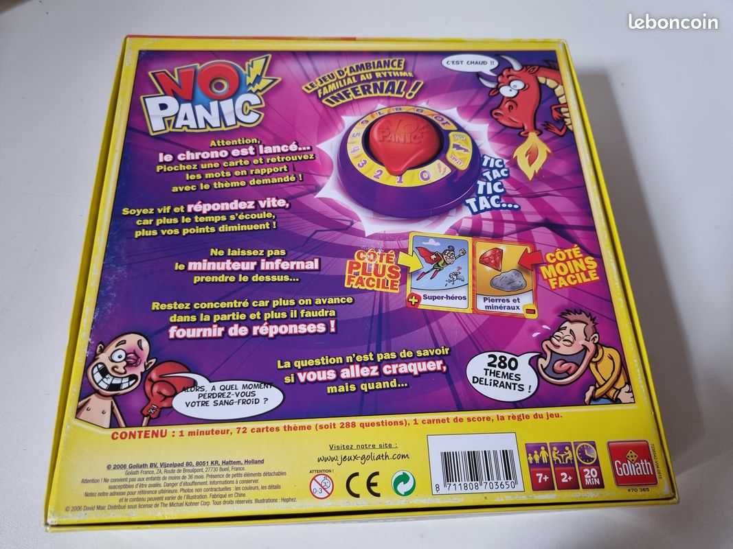 Jeu No Panic marque Goliath (image 2)