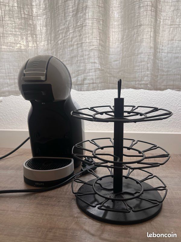 Machine à café Dolce Gusto Mini Me Krups grise + présentoir capsules (image 13)