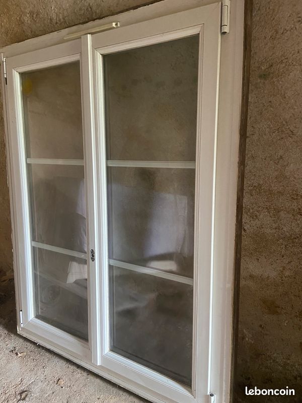 Fenetre PVC Réno double Vitrage 115x148 (image 2)