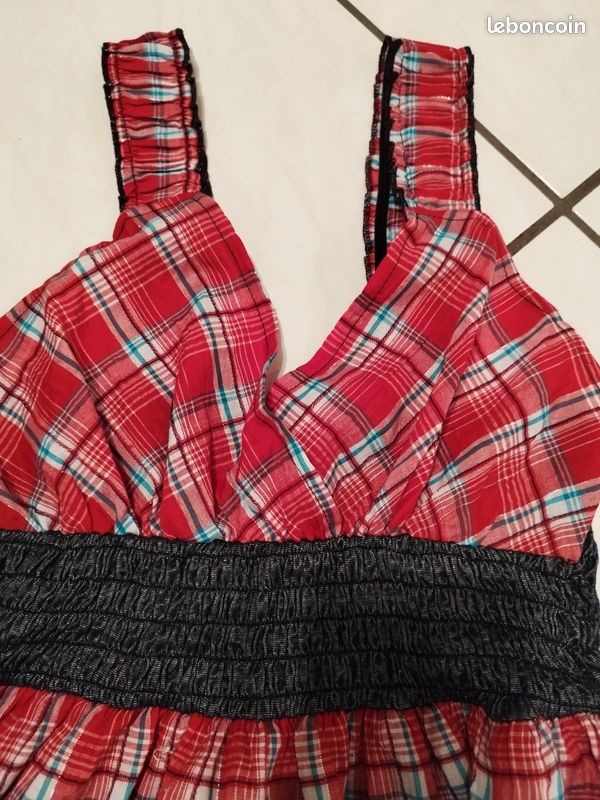 Débardeur écossais, taille unique (image 2)