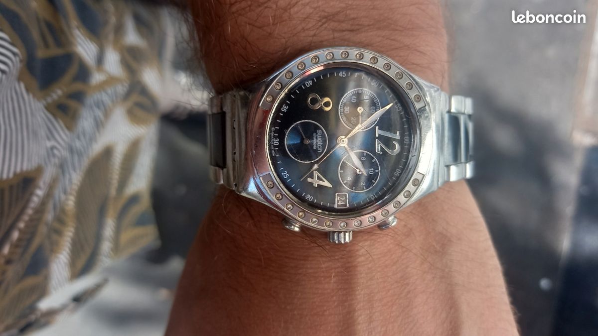 Montre Swatch Irony V8 Stainless Steel 4 Jewels (image 1)