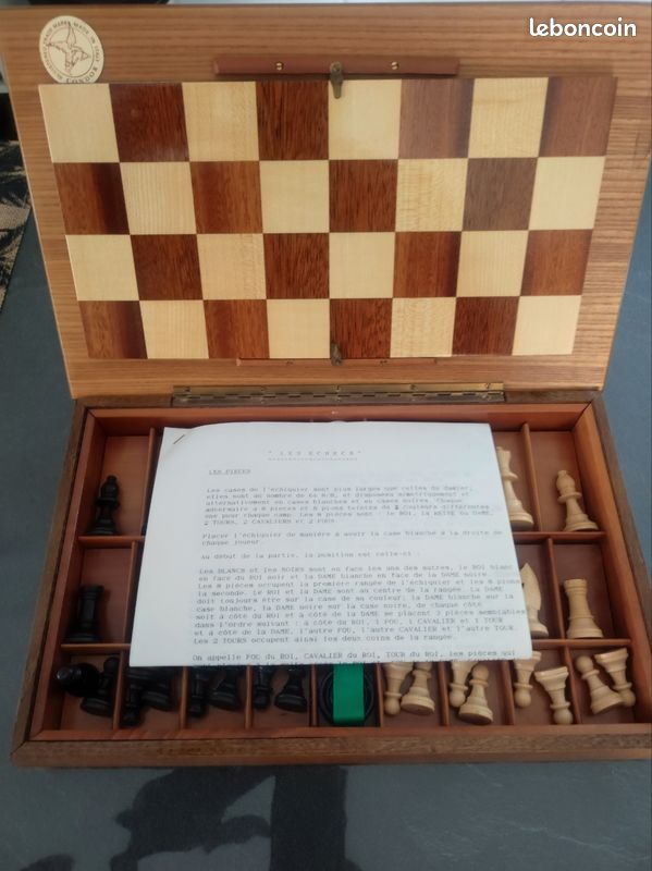 Jeux échecs et dames+ coffret (image 4)