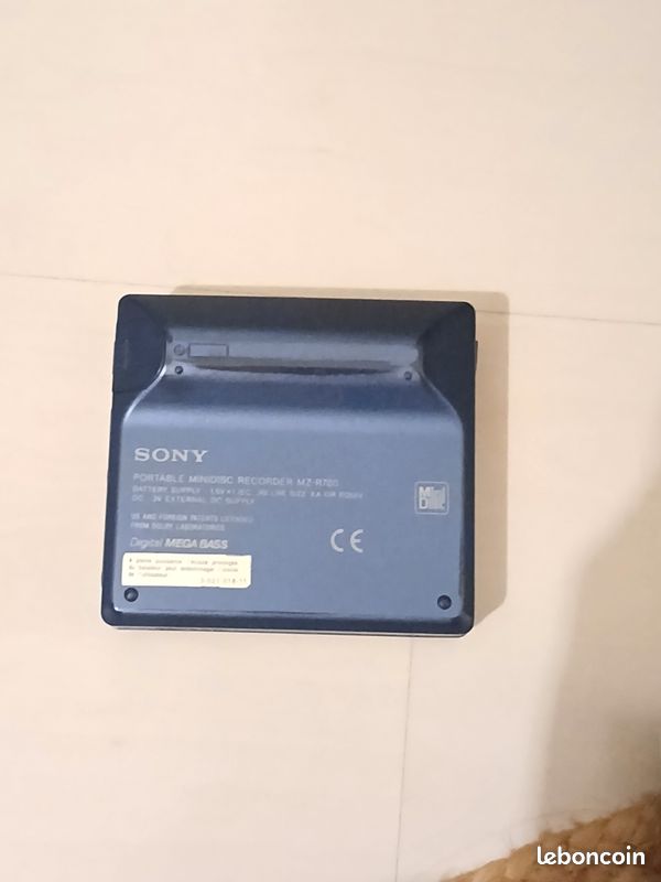 Sony MZ-R700 MiniDisc Recorder – Pour Pièces Ou Réparation (à Lire !)