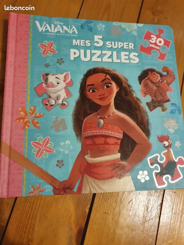 Livre puzzle Vaiana (image 1)