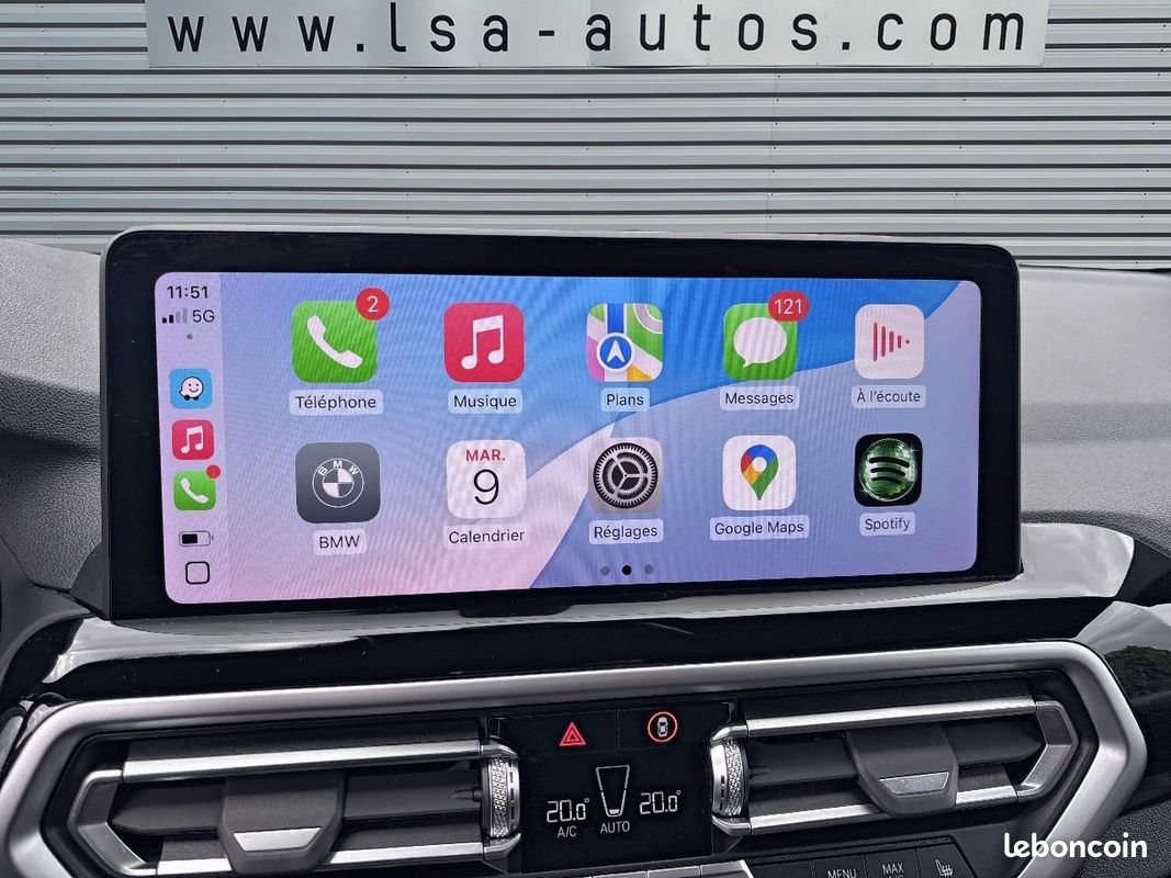 BMW X3 xDrive 30d - BVA G01 F97 LCI xLine PHASE 2 (image 30)