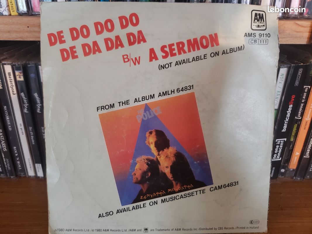 Vinyle 45t The Police (image 2)