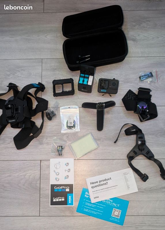 PACK COMPLET GoPro Hero 11 Black (Comme Neuve) + 4 Batteries + Accessoires (image 1)
