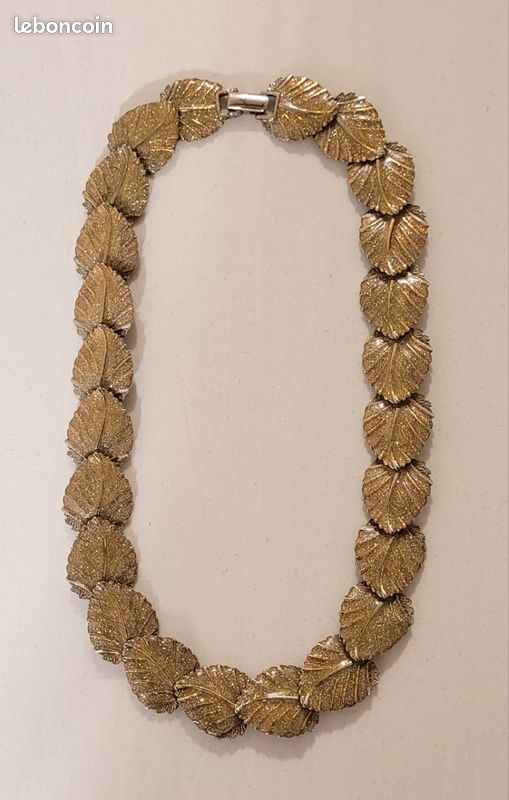 Collier Vintage Magnifique - Occasion - Bijou Ancien élégant - Parfait Pour Les Amatrices De Rétro