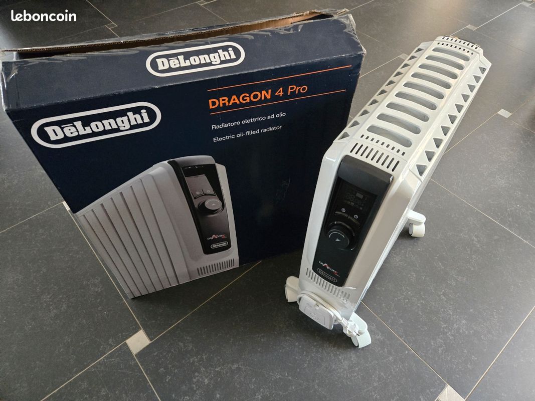 Radiateur bain d'huile DELONGHI Vento V551225 12 éléments - 2500W - Electro Chaabani vente electromenager
