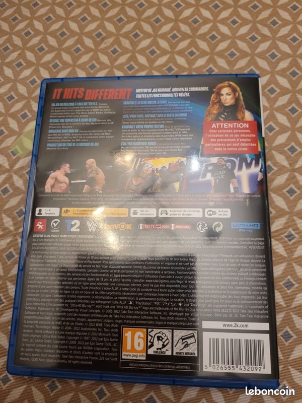Jeux ps5 w 2k22 (image 3)