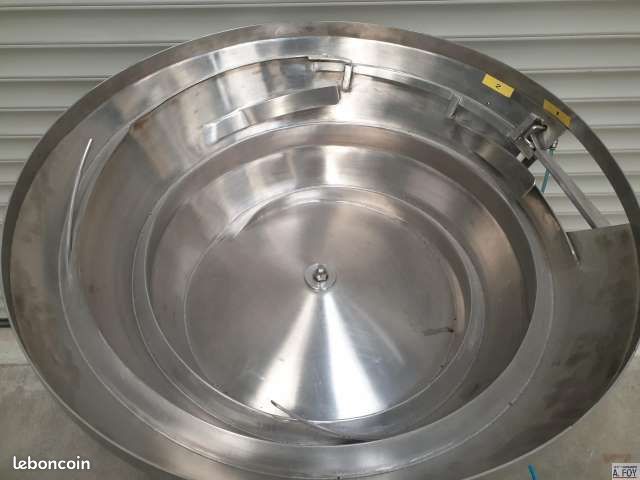 Bol Vibrant Inox pour Bouchons - quipements industriels