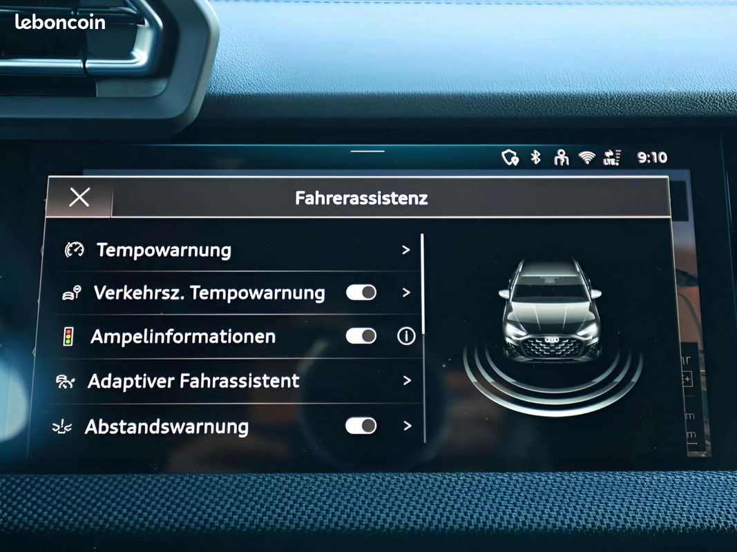 Audi A3 Sportback S line 45 TFSI e S-Tronic 272 ch * ACC * LED * GPS * Caméra de Recul * Sonos * Sièges Chauffants * 18 Pouces (image 16)