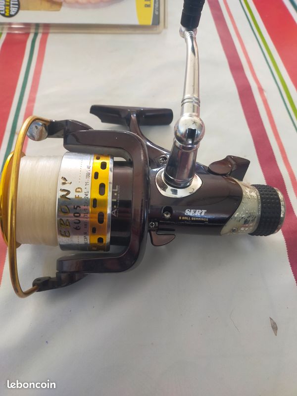 Moulinet De Pêche Vintage Zebco - Alliage Moulé Sous Pression - Précision