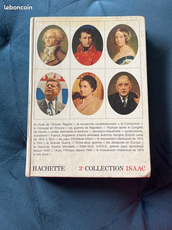 Livre Issac histoire 3eme collection (image 1)