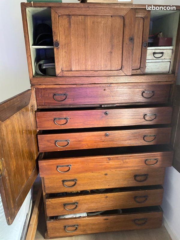 Rare meuble de lettré 1930 (image 3)