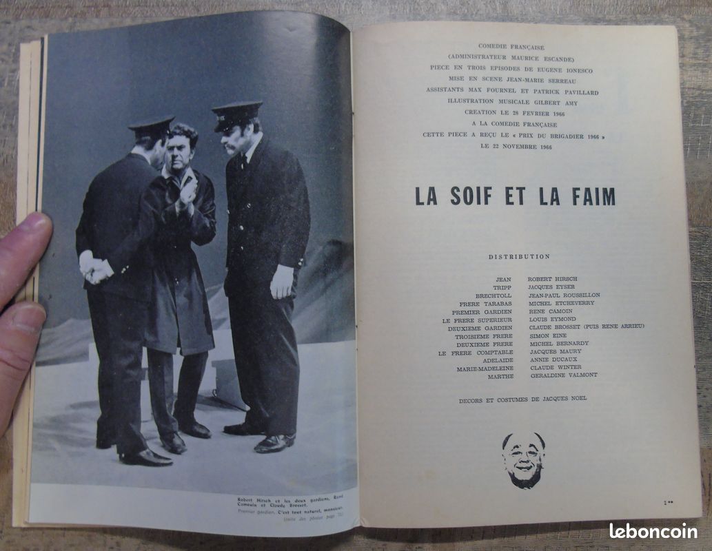 L'Avant-Scène Théâtre - N° double 373/374 - Spécial Eugène Ionesco (image 7)