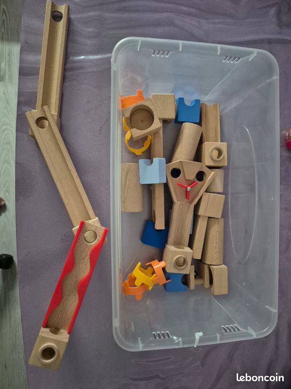 Circuit à bille en bois (image 1)