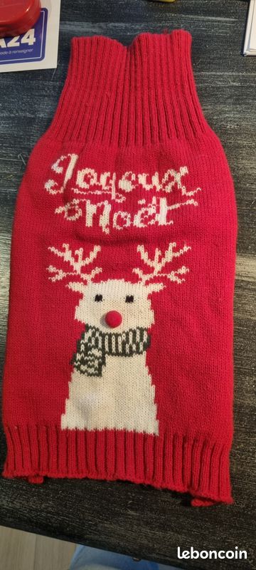 Manteau tricoté pour petit chien Accessoires animaux