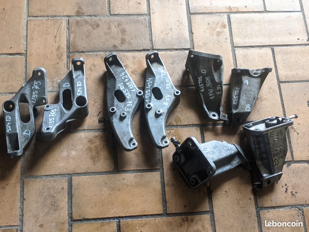 Support fixation alternateur BMW E 30/34/36 (image 3)
