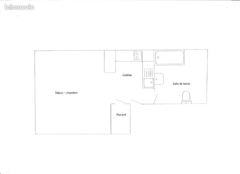 Appartement a louer laval - 1 pièce(s) - 27 m2 - Surfyn