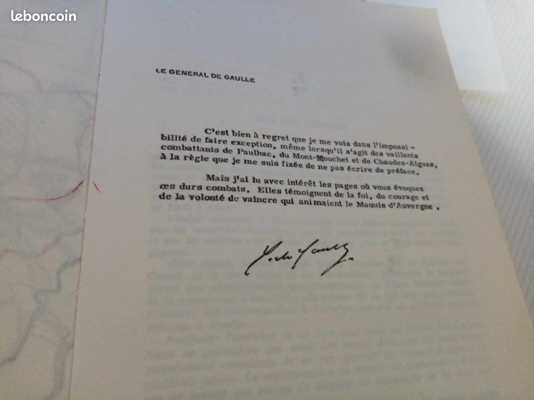 Livre a nous auvergne sur la resistance (image 9)