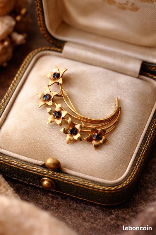 Broche Vintage Signée Graaf - Bijou Ancien Et élégant Pour Collection Ou Port Quotidien
