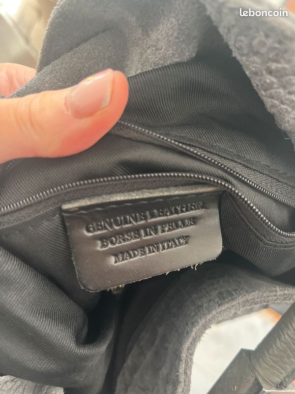 Maginifique sac à main en cuir italien (image 2)