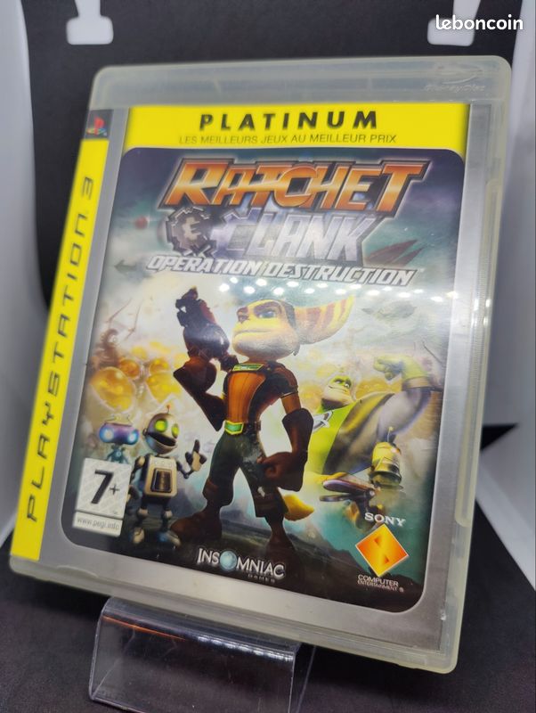 Jeu Ratchet & Clank : Opération Destruction Sur PS3 - Version PAL FR, Très Bon état