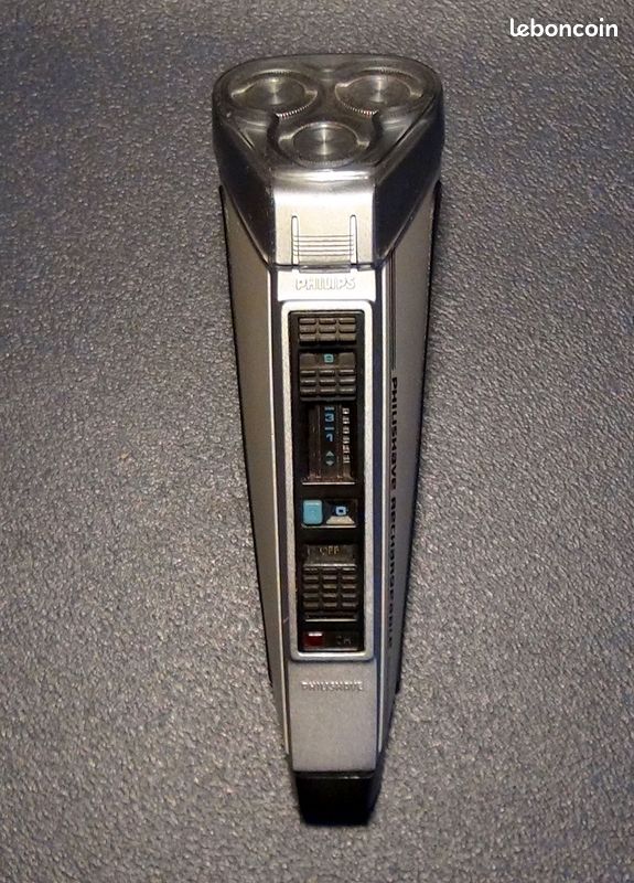 Rasoir PHILIPS PHILISHAVE Années 70 – Modèle Exclusif Avec étui – Vintage Rétro