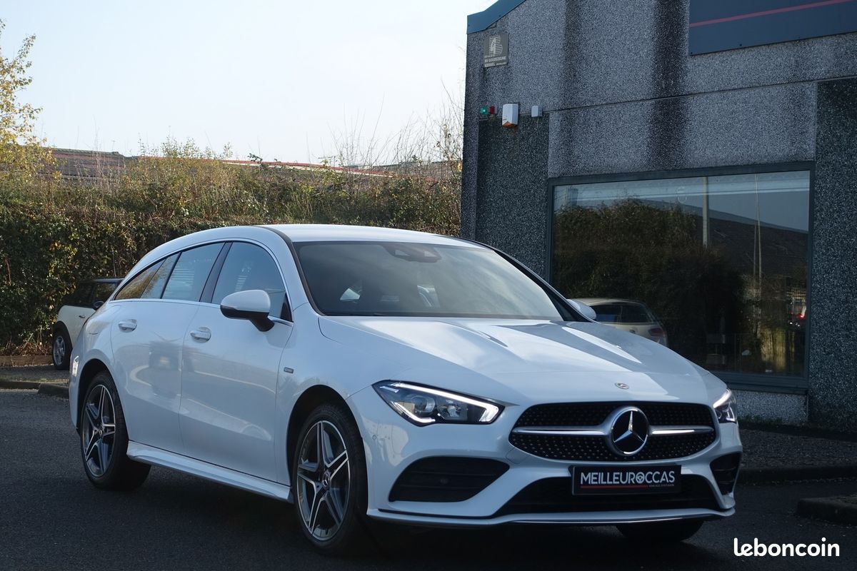 Cla Shooting Brake 250e Hybride Rechargeable EQ-Power AMG 8G-Dct Cuir sport chauffant/Grand Gps/Full LED/Caméra/Pack ambiance/1*Main/Garantie 12 mois (image 4)