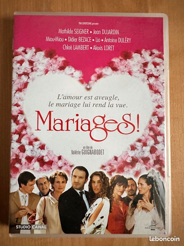 DVD Mariages - SEIGNER - DUJARDIN - MIOU MIOU (image 1)