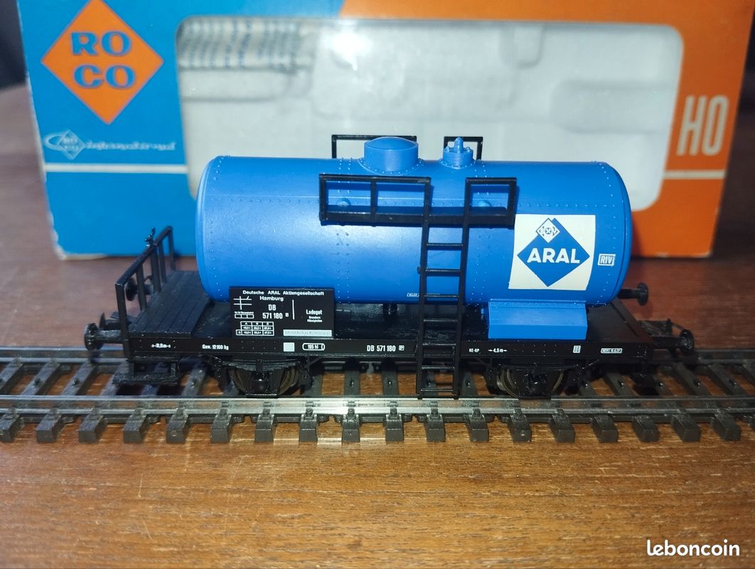 Wagon-citerne Roco HO – Modèle Réduit Ferroviaire – Échelle HO – Neuf