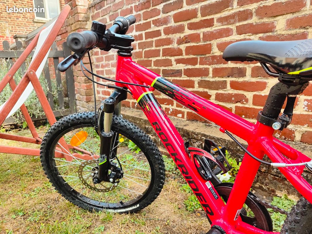 VTT Rockrider 20" Pouces 900 Rouge (image 2)