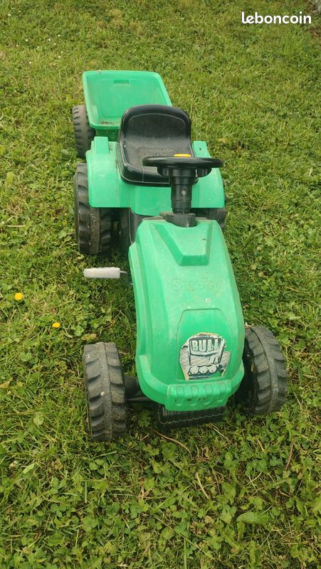 Tracteur Smoby avec sa remorque (image 2)