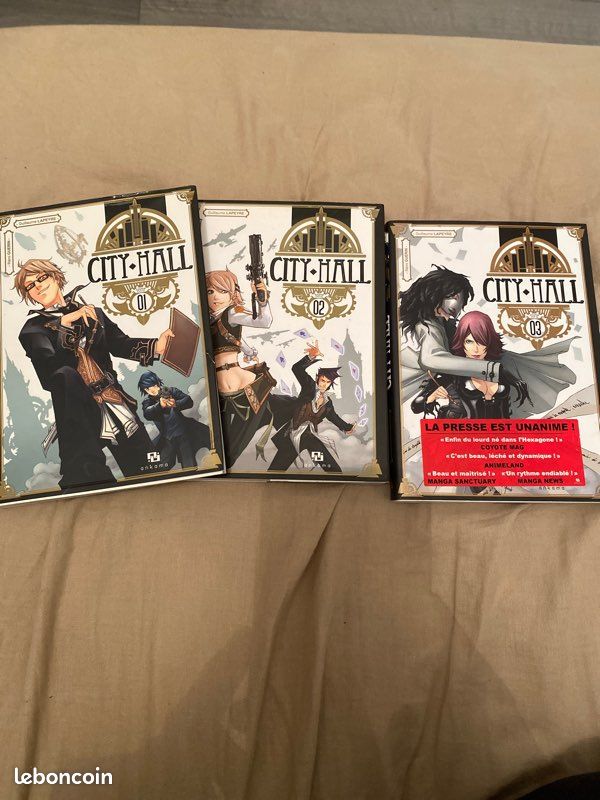 Manga city hall vol 1/2/3 (image 2)