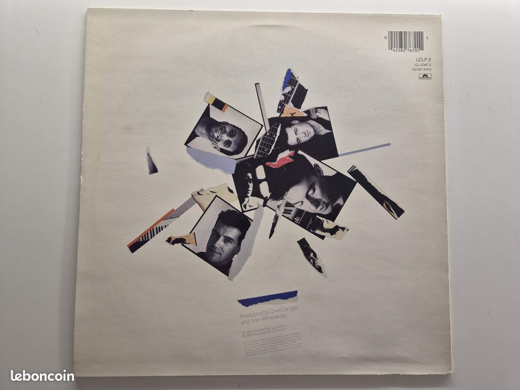 Vinyle 33T - Lloyd Cole and the Commotions - Esay pieces (1985) (image 2)