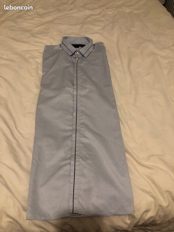 Chemise bleue the kooples en coton (image 3)
