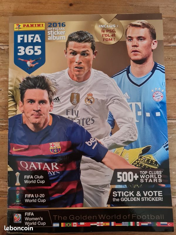 Album panini FIFA 365 2016 complet en très bon état (image 1)