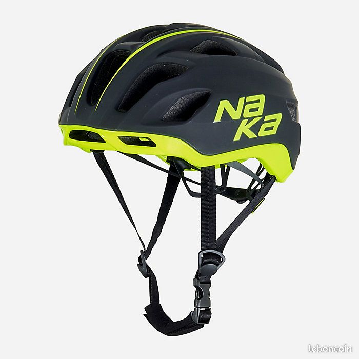 Casque vélo Nakamura noir et jaune (image 1)