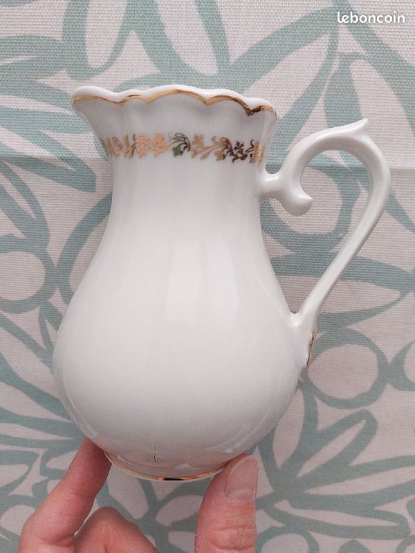 Service à thé porcelaine 1970s FD Chauvigny (image 7)
