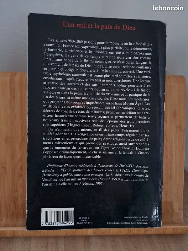 L an mil et la paix de Dieu. Dominique Barthélémy (image 3)