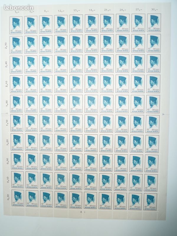 Indonésie - Lot De Timbres Au Poids (100 G) Oblitérés - Au Moins 10% De Timbres Spéciaux - Prophila Collection
