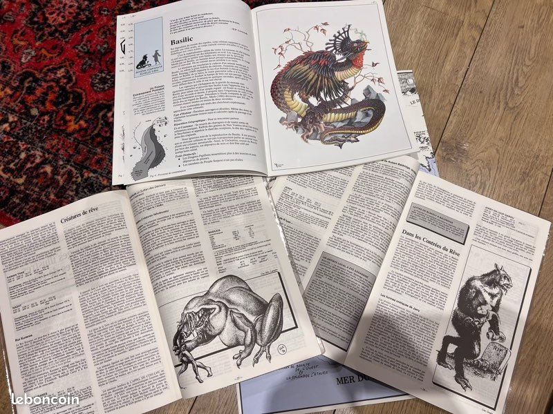 Créatures Des Contrées Du Rêve - Supplément L'Appel De Cthulhu (Descartes)
