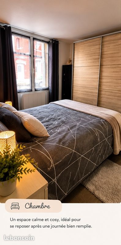 Appartement 2 pièces 27 m² · à Amiens · 27 m² · 385 €/mois
