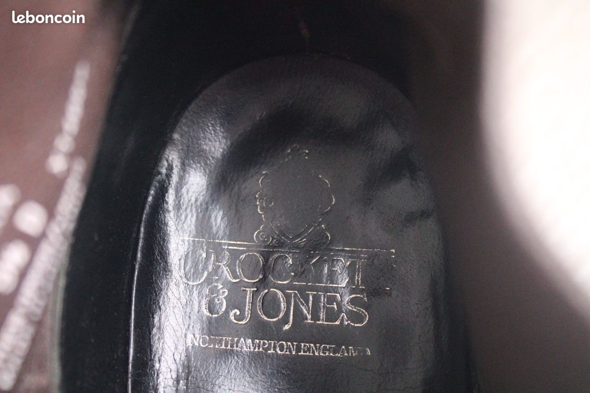 Bottines Chukka Crockett and Jones - Pointure 43,5 Cuir Velours Bon État (image 3)